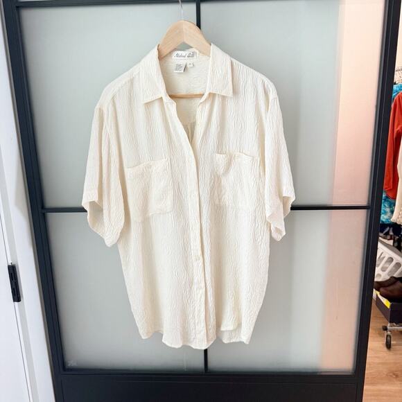 American Vintage Cream Blouse - Picture 3 of 12